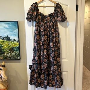 Noralee by Rylee & Cru Chloe Dress Holiday Bloom Size Medium
